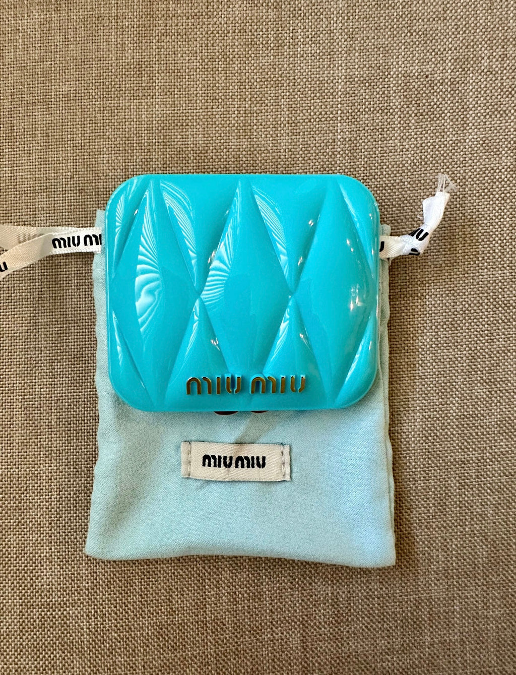 Miu Miu Compact Mirror Blue