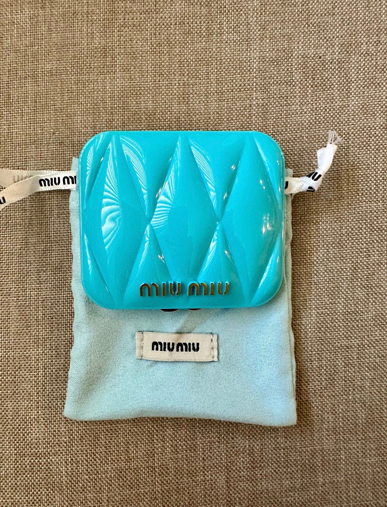 Miu Miu Compact Mirror Blue