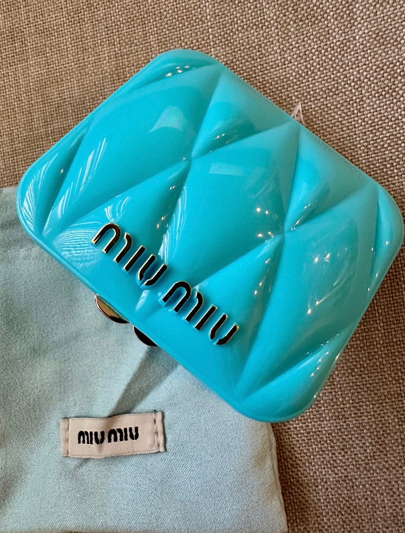 Miu Miu Compact Mirror Blue